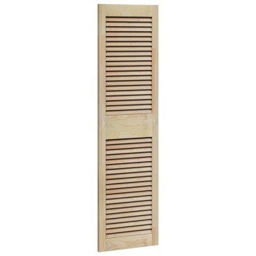 vidaXL Πόρτα Ντουλάπας με πόρτα 2 τεμ. Φυσικό 140,5 x 39,5 εκ