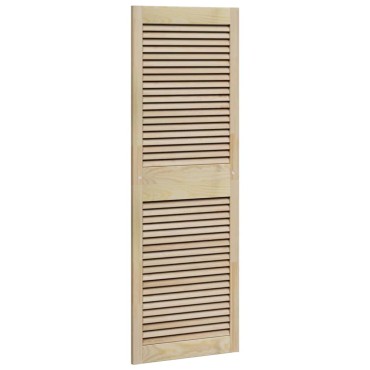 vidaXL Πόρτα Ντουλάπας με πόρτα Φυσικό 49,5 x 2,1 x 140,5 εκ