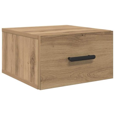 vidaXL Κομοδίνο 35x35x20cm Επεξεργασμένο Ξύλο Artisan Oak 1 τεμ.