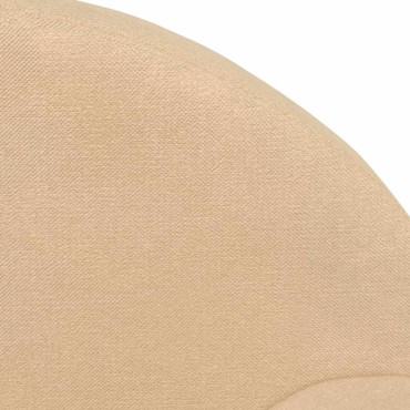 vidaXL Παιδικός καναπές Cream Soft Plush 57x34x45cm