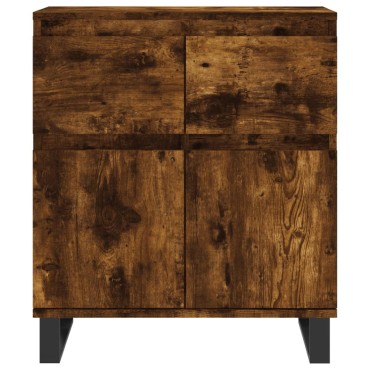 vidaXL Ντουλάπι Καπνιστή Δρυς 60x35x70cm από Επεξεργασμένο Ξύλο 1 τεμ.