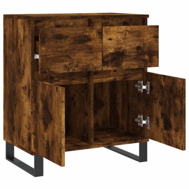 vidaXL Ντουλάπι Καπνιστή Δρυς 60x35x70cm από Επεξεργασμένο Ξύλο 1 τεμ.