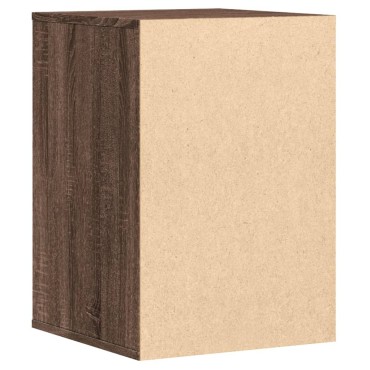 vidaXL Συρταριέρα Καφέ Δρυς 40x41x58cm από Επεξεργ. Ξύλο 1 τεμ.