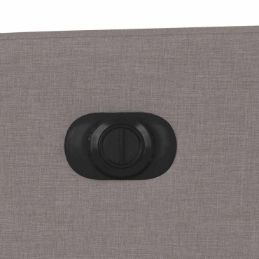 vidaXL Πολυθρόνα Ηλεκτρική Ανακλ.Taupe Υφασμάτινη 50x54cm 1 τεμ.