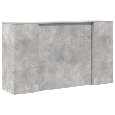 vidaXL Γραφείο υποδοχής 180x50x103,5cm Επεξεργασμένο Ξύλο 1 τεμ.