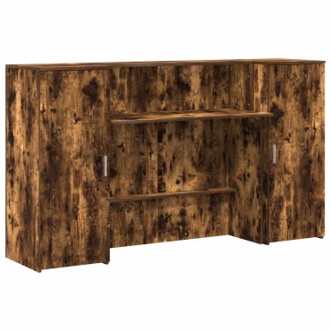 vidaXL Γραφείο υποδοχής 180x50x103,5cm Επεξεργασμένο Ξύλο 1 τεμ.