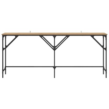 vidaXL Τραπέζι κονσόλας Artisan Oak 180x30x75 εκ 1 τεμ.
