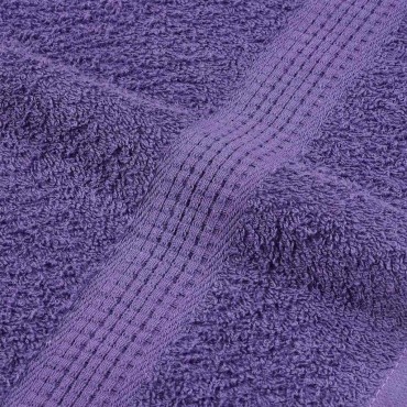 vidaXL Πετσέτες Μπάνιου FROGN 10 τεμ. Μωβ 70x140 εκ. 360 γρ./μ²