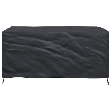 vidaXL Κάλυμμα επίπλων Μονόχρωμο Μαύρο 172x113x73cm 210D 1 τεμ.