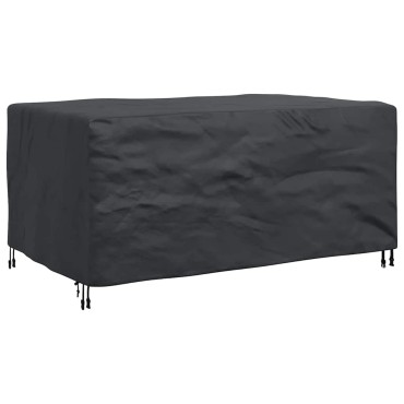 vidaXL Κάλυμμα επίπλων Μονόχρωμο Μαύρο 172x113x73cm 210D 1 τεμ.