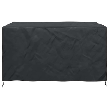 vidaXL Κάλυμμα επίπλων Μονόχρωμο Μαύρο 180x140x90cm 210D 1 τεμ.