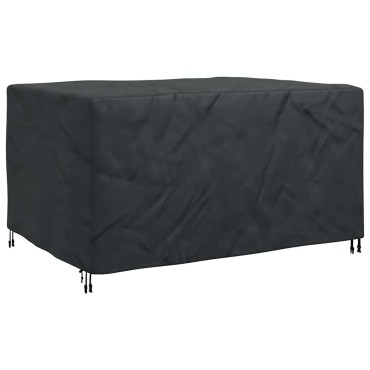 vidaXL Κάλυμμα επίπλων Μονόχρωμο Μαύρο 180x140x90cm 210D 1 τεμ.