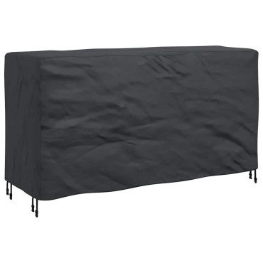 vidaXL Κάλυμμα επίπλων Μονόχρωμο Μαύρο 180x70x90cm 210D 1 τεμ.