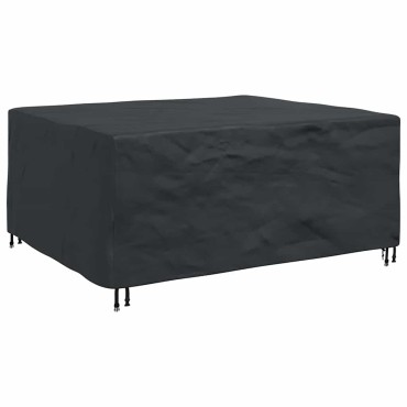vidaXL Κάλυμμα επίπλων Μονόχρωμο Μαύρο 200x160x70cm 420D 1 τεμ.