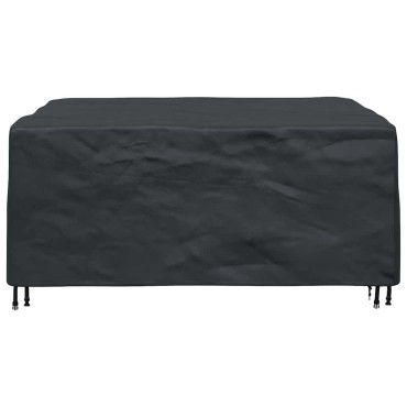 vidaXL Κάλυμμα επίπλων Μονόχρωμο Μαύρο 200x160x70cm 420D 1 τεμ.