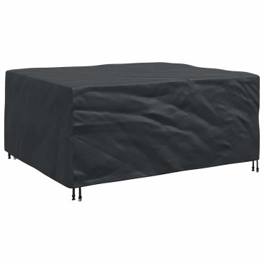 vidaXL Κάλυμμα επίπλων Μονόχρωμο Μαύρο 200x160x70cm 420D 1 τεμ.