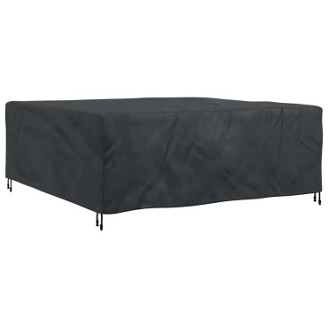 vidaXL Κάλυμμα επίπλων Μονόχρωμο Μαύρο 210x200x70cm 210D 1 τεμ.