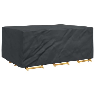 vidaXL Κάλυμμα επίπλων Μονόχρωμο Μαύρο 210x130x70cm 210D 1 τεμ.