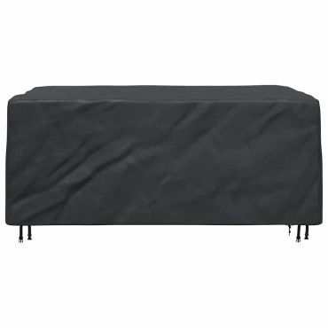 vidaXL Κάλυμμα επίπλων Μονόχρωμο Μαύρο 210x130x70cm 210D 1 τεμ.