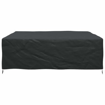 vidaXL Κάλυμμα επίπλων Μονόχρωμο Μαύρο 220x220x70cm 210D 1 τεμ.