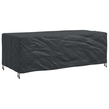 vidaXL Κάλυμμα επίπλων Μονόχρωμο Μαύρο 229x113x73cm 210D 1 τεμ.