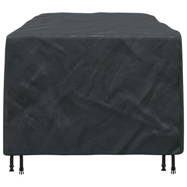 vidaXL Κάλυμμα επίπλων Μονόχρωμο Μαύρο 229x113x73cm 210D 1 τεμ.