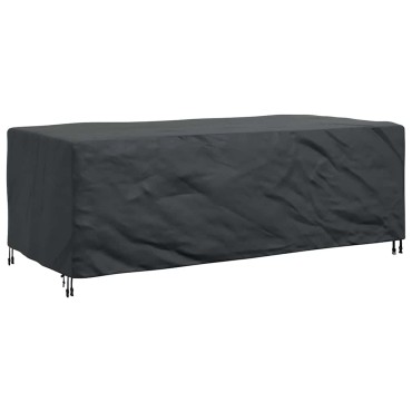vidaXL Κάλυμμα επίπλων Μονόχρωμο Μαύρο 229x113x73cm 210D 1 τεμ.