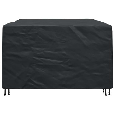 vidaXL Κάλυμμα επίπλων Μονόχρωμο Μαύρο 240x180x100cm 210D 1 τεμ.