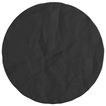 vidaXL Κάλυμμα Τραπέζι 62x62x70cm ύφασμα Γύρος Αδιάβροχο Μαύρο 1 τεμ.