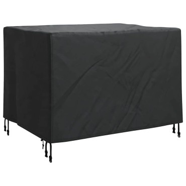 vidaXL Κάλυμμα επίπλων Μαύρο 110x84x70cm Ύφασμα Oxford 210D 1 τεμ.