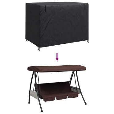vidaXL Κάλυμμα για κούνια εξωτερικού χώρου 220x150x150cm 1 τεμ.
