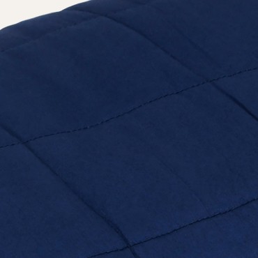 vidaXL Κουβέρτα Βαρύτητας Μπλε 200 x 220 εκ. 9 κ. Υφασμάτινη