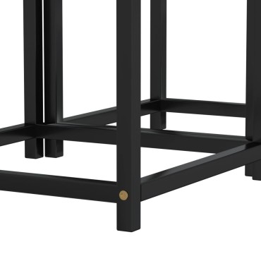 vidaXL Τραπεζάκια 2 τεμ. Sonoma Δρυς από MDF (μεγάλο μέγεθος) 37x37x40cm