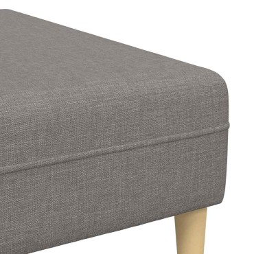 vidaXL Καναπές 3 τεμ. Taupe ύφασμα 250x188x76cm  Τριθέσιος