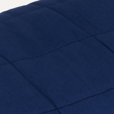 vidaXL Κουβέρτα Βαρύτητας Μπλε 200 x 225 εκ. 9 κ. Υφασμάτινη