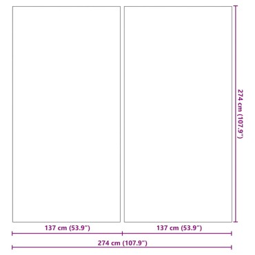 vidaXL Εδαφοκάλυψη Πισίνας 274 x 274 x 0,1 εκ Μη Υφαμένο Ύφασμα