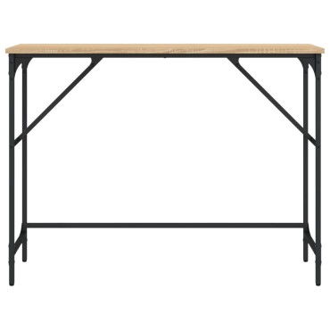 vidaXL Τραπέζι Κονσόλα Sonoma Δρυς 100x32x75cm Επεξεργασμένο Ξύλο 1 τεμ.
