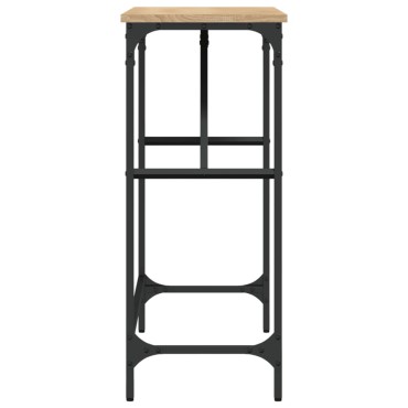 vidaXL Τραπέζι Κονσόλα Sonoma Δρυς 100x32x75cm Επεξεργασμένο Ξύλο 1 τεμ.
