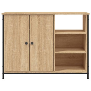 vidaXL Ντουλάπι Sonoma Δρυς 100x33x75cm από Επεξεργασμένο Ξύλο 1 τεμ.