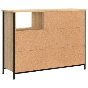 vidaXL Ντουλάπι Sonoma Δρυς 100x33x75cm από Επεξεργασμένο Ξύλο 1 τεμ.