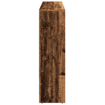 vidaXL Βιβλιοθήκη/Διαχωριστικό Χώρου 3 Επ. 137,5x29x103,5cm Επ. Ξύλο 1 τεμ.