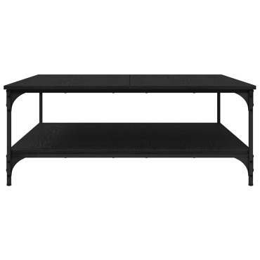 vidaXL Τραπεζάκι σαλονιού Μαύρη δρυς 100x100x40cm 1 τεμ.