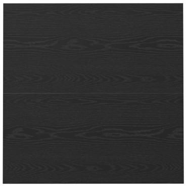 vidaXL Τραπεζάκι σαλονιού Μαύρη δρυς 100x100x40cm 1 τεμ.
