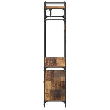 vidaXL Ντουλάπι Παλαιό ξύλο 89x39x184.5cm Επεξεργασμένο Ξύλο
