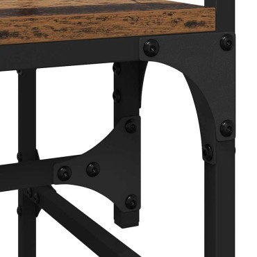 vidaXL Ντουλάπι Παλαιό ξύλο 89x39x184.5cm Επεξεργασμένο Ξύλο