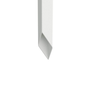 vidaXL Οθόνη Ιδιωτικότητας Κήπου Μαιανδρικό σχέδιο Λευκό 50 x 140 εκ
