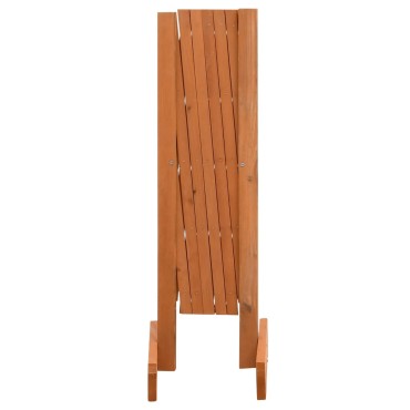 vidaXL Καφασωτό Φράχτης Κήπου Πορτοκαλί 120x60cm Μασίφ Ξύλο Ελάτης