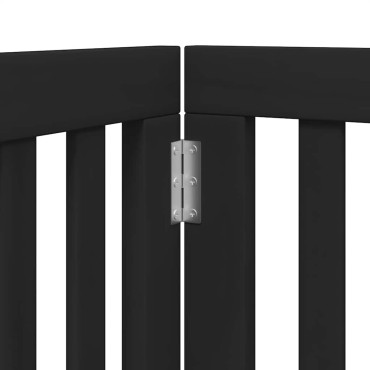 vidaXL Διαχωριστικό Σκύλων/Πόρτα Πτυσσόμενο 9 Πάνελ 450εκ. Ξύλο Λεύκας