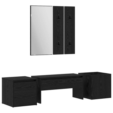 vidaXL Σετ επίπλων χωλ 6 τεμ. 80x31x40cm Επεξεργασμένο Ξύλο
