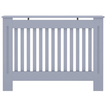 vidaXL Καπάκι Καλοριφέρ 2 pcs Γκρι 112 x 19 x 81,5 cm